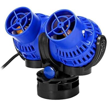 Imagem de Tanque De Peixes De Aquário 360 ° Bomba De Fabricante De Ondas De Água, Powerhead Magnet Base Wave Maker, Tanque De Bomba De Surf De Fluxo De Água Para Aquário Tanque De Peixes, Blue, JVP231