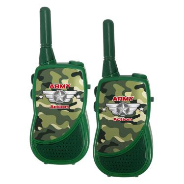 Imagem de Walkie Talkie Infantil Radio Comunicador Army Action - Dm Toys DMT6172