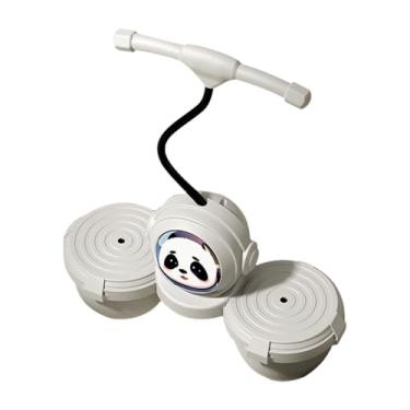 Imagem de Baoblaze Pogo Ball, brinquedo de pular, prancha de salto para crianças, exercício, poste de pogo para jogos, treinamento corporal, auxiliar em exercícios de, Branco