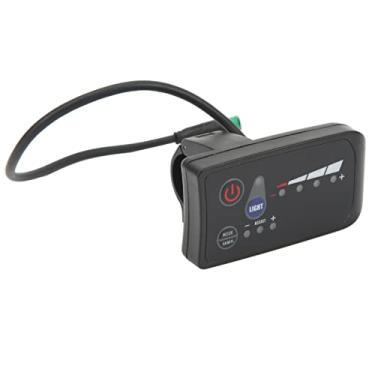 Imagem de RiToEasysports Medidor de Exibição de Energia para Bicicletas Elétricas, Painel LCD à Prova d'água Com Caixa ABS de Interface de 5 Pinos para Bicicletas Elétricas, Scooters, de Montanha, Mostra a