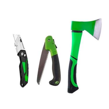 Imagem de Ferramentas de Corte: Machadinho, Faca e Canivete - Machinia