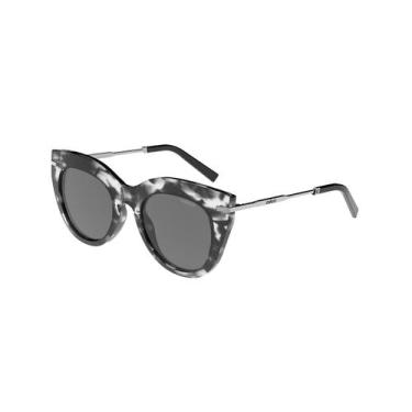 Imagem de Óculos Solar Colcci Karen C0219f6701 Preto Brilho Demi Lente Cinza, Pr