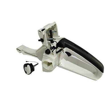 Imagem de SUUFOO Substituição da alça do tanque de combustível a gás para STIHL MS240 MS260 024 026 Motosserras Alça traseira # 1121 350 0829