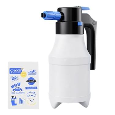 Imagem de FACAILUO Upgrades Garrafas Elétricas de Lavagem de Carro 1,5L Versátil Jardinagem e Lavagem Pulverizador de Pressão Pulverizador Portátil de Espumas