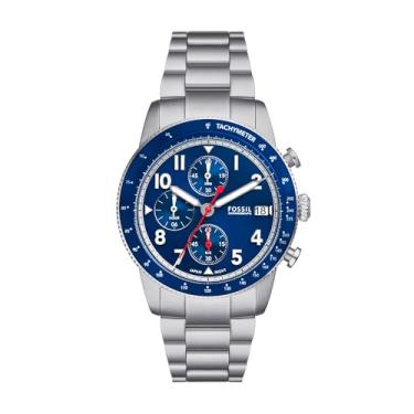 Imagem de Relógio Fossil Masculino Sport Tourer Prata - FS6047/1KN FS6047/1KN