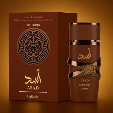 Imagem de Perfume Árabe Asad Bourbon Lattafa Masculino 100ml