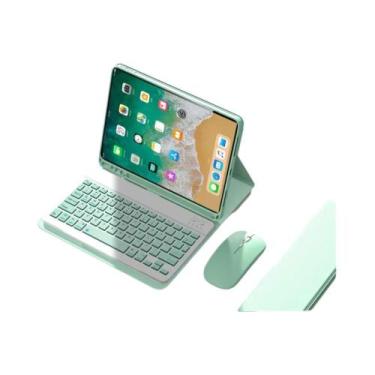 Imagem de Capa Para iPad 5ª Geração 6ª Geração 9.7 Polegadas Com Teclado Bluetoo