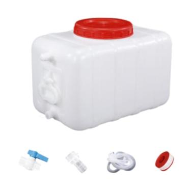 Imagem de Lljsszr Conjunto de Recipientes para água Portátil Sem Dispensador de Bebidas, Balde de água, Jarra de Acampamento para, Churrasco, Viagem, Pesca a, 25L