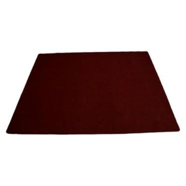 Imagem de TTETTZ Tapete para Bateria com Base Antiderrapante, Tapete de Prática Multiuso, Estável E à Prova de Som para Palco Doméstico, Bateria de Jazz E Apartamentos, Quadrado Vermelho