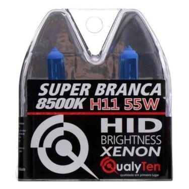 Imagem de Lâmpada H11 12v 55w 8500k (2 Unidades) - Qualyten