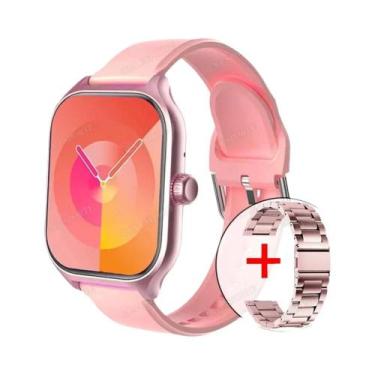 Imagem de Relógio Inteligente Feminino Com Tela AMOLED Monitor De Saúde De Frequ