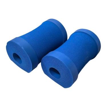 Imagem de YIJU Almofadas para flexões, Equipamento de treinamento de força, Fitness, Acessórios estáveis ​​para casa, Blocos de espuma para apoio de flexões de, Azul
