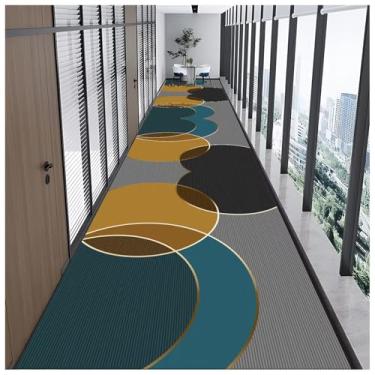 Imagem de SPXMQSS Tapetes de passadeira extralongos para corredor, lavável, antiderrapante, tapete de cozinha para entrada, quarto, sala de estar, corredor, B, 80 x 200 cm