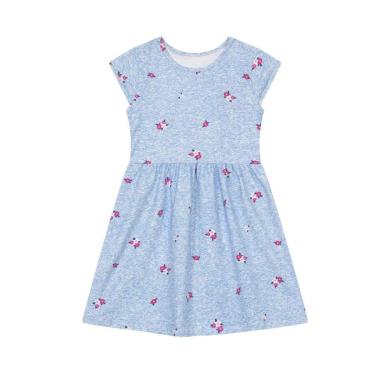 Imagem de Vestido Infantil Menina De Flores Brandili Claro-Feminino