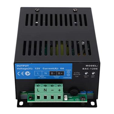 Imagem de aqxreight Carregador de Bateria Gerador DC12V 2 Estágios de Carregamento Fonte de Alimentação de Comutação Inteligente AC100?280V Ampla Gama Com e 2 Adota Carregador A Estrutura de Fornecimento do