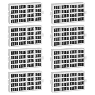 Imagem de W10311524 Substituição do filtro de ar do refrigerador para Whirlpool, AIR1, Maytag, Kitchenaid e Jenn-Air, compatível com filtro de ar de geladeira Fresh Flow - pacote com 8