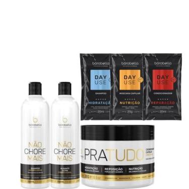 Imagem de Borabella Não Chore 2x350ml + Cronograma Pratudo 300g