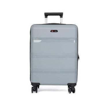 Imagem de Mala Redtec Londres Rígida Cadeado Pequena Cinza-Unissex