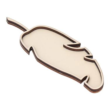 Imagem de Alomejor Kits de Bricolage, Kit de Mosaico de Folhas DIY Mosaic Artesanato Artesanal Com Base de Madeira e Telhas de Vidro, Materiais de Arte Completos para Decoração de Casa que Faz (Sallow)