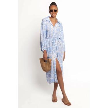 Imagem de Petal & Pup Vestido feminino Foster-midi-Estampa Malia, Estampa Malia, G