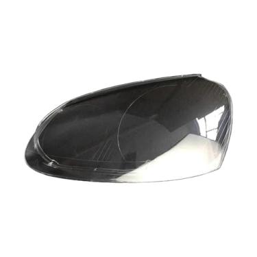 Imagem de Tampa do farol do carro lente do farol de vidro substituição frente sombra escudo automático compatível com vw golf 5 mk 5 jetta a5 gt gti r32 2005-2009(1pc Left Side)