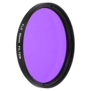 Imagem de PATIKIL Filtro de lente FLD de 55 mm, filtros fluorescentes, resina óptica, circular, parafuso, acessórios de correção de cor para lente de fotografia de câmera, roxo