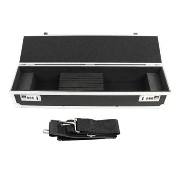 Imagem de Generic Estojo rígido para facas de chef, em liga de alumínio, prático para transporte e armazenamento de talheres. Organizador de facas para cozinha e casa.