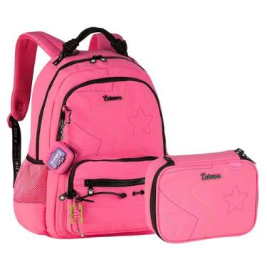 Imagem de Kit Escolar Mochila De Costas E Estojo Box Luluca Youtuber - Clio Styl