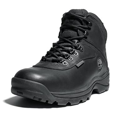 Imagem de Timberland Tênis de caminhada masculino branco Ledge médio impermeável, Preto, 11.5 Wide