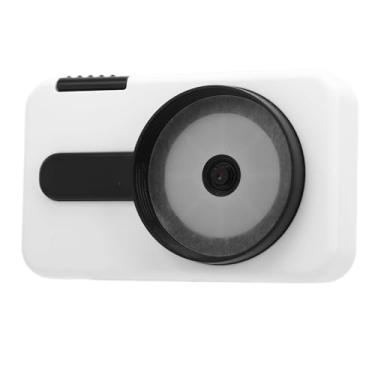 Imagem de Akozon Microscópio Com Câmera 1000X, Kit de Ciência Portátil Com Zoom Portátil de Alta Definição e Função de Foto e Vídeo Com Tela de 2 Polegadas (Branca)