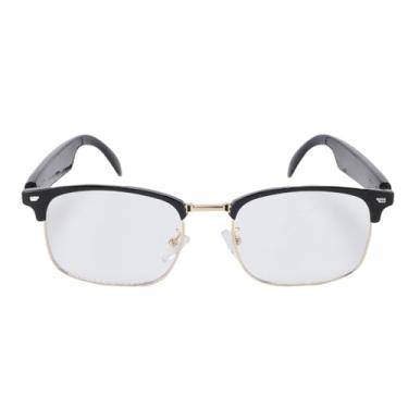 Imagem de XUXHOU Óculos Inteligentes, Pc Abs Hd Som Ajuda de Voz Luz Azul Bloqueando óculos Bluetooth Com Alto-falante e Microfone para Dirigir Caminhadas