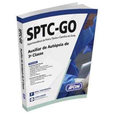 Imagem de Apostila SPTC-GO 2023 - Auxiliar de Autópsia de 3 Classe - Grupo Apcon