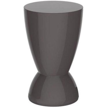 Imagem de Banqueta Argo Im In área Externa E Interna Polipropileno Cinza Mushroom 54,7 Cm (altura)