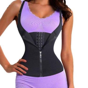 Imagem de Cinta Modeladora Feminina Ajustável Colete C/ Alça Corselet - Sou Mais