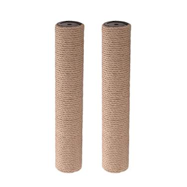 Imagem de WeiLaiKeQi Poste Arranhador para Gatos, Reposição para Poste Arranhador para Gatinhos, Castanho 50cm
