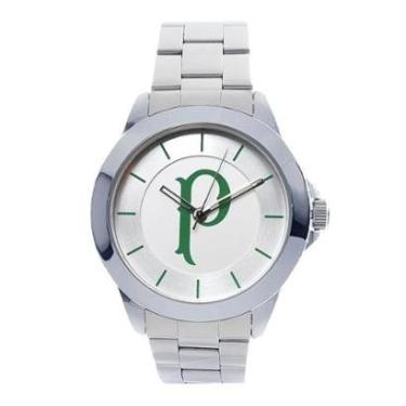 Imagem de Relógio Palmeiras Casual Aço Masculino SEP23-003-2-Masculino