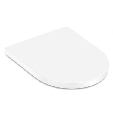 Imagem de Assento original com queda amortecida debba round branco Roca - ROCA L