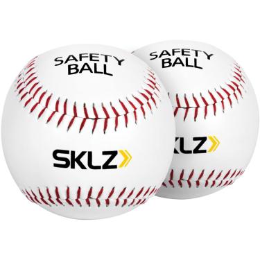 Imagem de SKLZ Bolas de beisebol de segurança acolchoadas macias, pacote com 2, pérola branca
