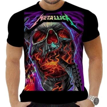 Imagem de Camiseta Camisa Personalizada Rock Metal Metallica 10 - OBDS, INF 0