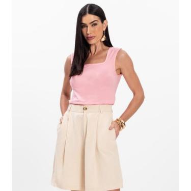 Imagem de Blusa Feminina Infinita Cor Rosa, M, Rosa
