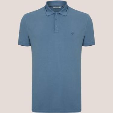 Imagem de Camisa Polo Dudalina Piquet Jacquard Masculino-Masculino