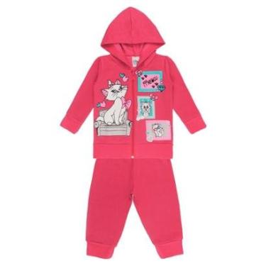 Imagem de Conjunto Moletom Pink Estampado com Zíper e Capuz - Big Bless-Feminino