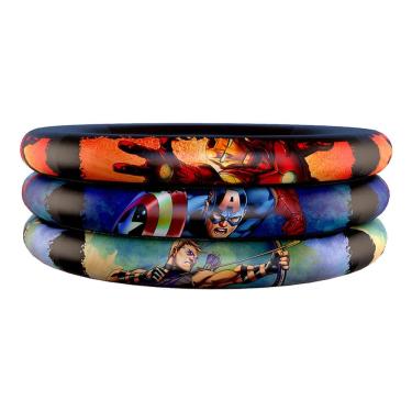 Imagem de Piscina Inflável Avengers 100 Litros 86 x 20 Cm - Etitoys