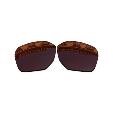 Imagem de Vonxyz Lentes de reposição para óculos de sol Oakley Savitar OO6047 - Bronze Marrom Polarizado