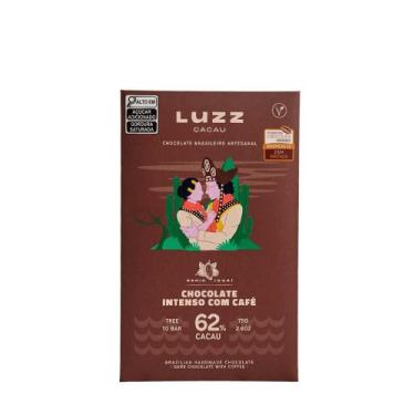 Imagem de Chocolate Intenso com Café 62% Luzz Cacau  75g