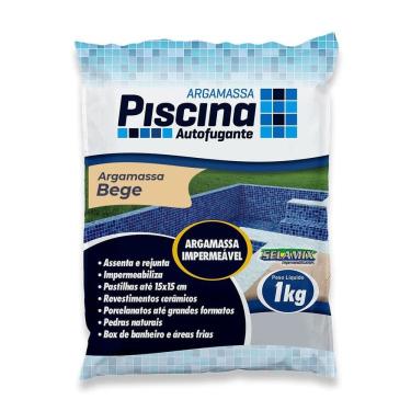 Imagem de Argamassa Piscina Aut. Impermeável Cor Bege