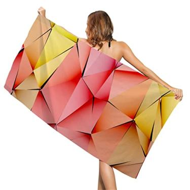 Imagem de 2 peças Toalhas de microfibra roupão de banho toalhas de adulto toalhas de banho de praia toalhas de banho de praia toalhas personalizadas (cor: A, tamanho: 80 x 160 cm) (A 80 x 160 cm)