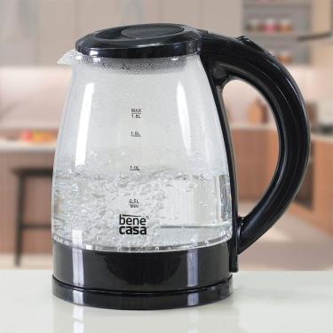 Imagem de Chaleira Elétrica Glass Jarra Vidro Temperado Com 1,8 Litros Af-525 110V