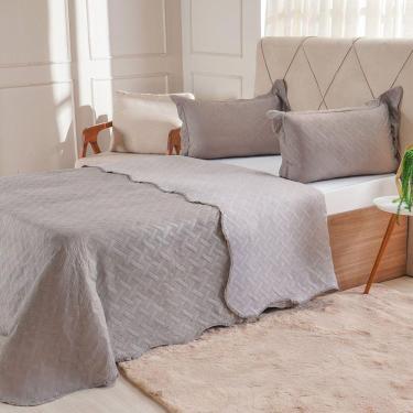 Imagem de Kit Cobre Leito Queen Ultra Lisse Lisa New 230x250cm Roccia