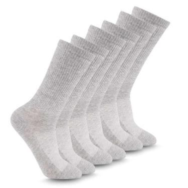 Imagem de Kit com 3 Meias Pares Cano Alto Mescla Zee Rucci, 39-43